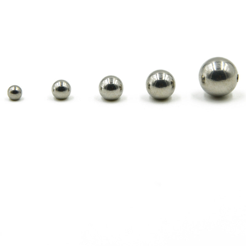 Steel Ball Tapered Piercing Replacement Accessories Thread Earrings