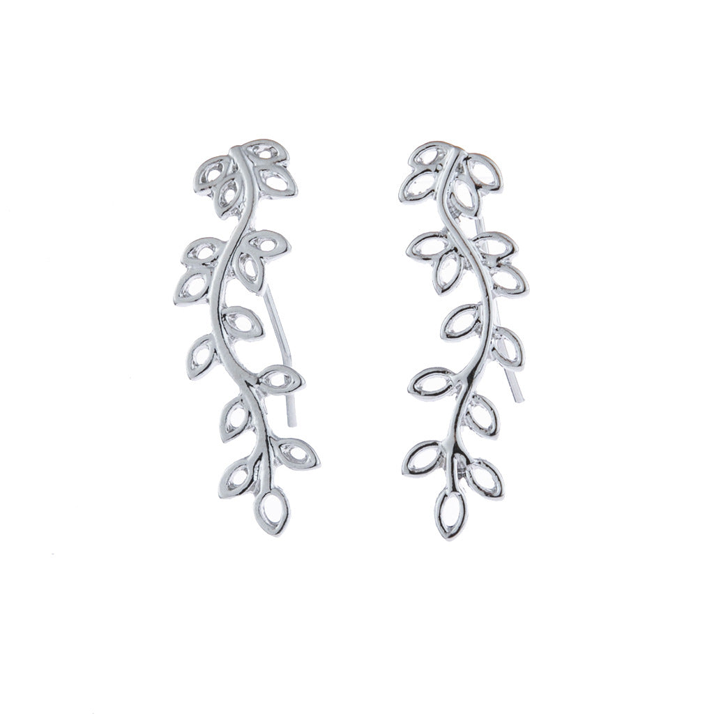 Small Leaf Bud All Things Grow Earrings