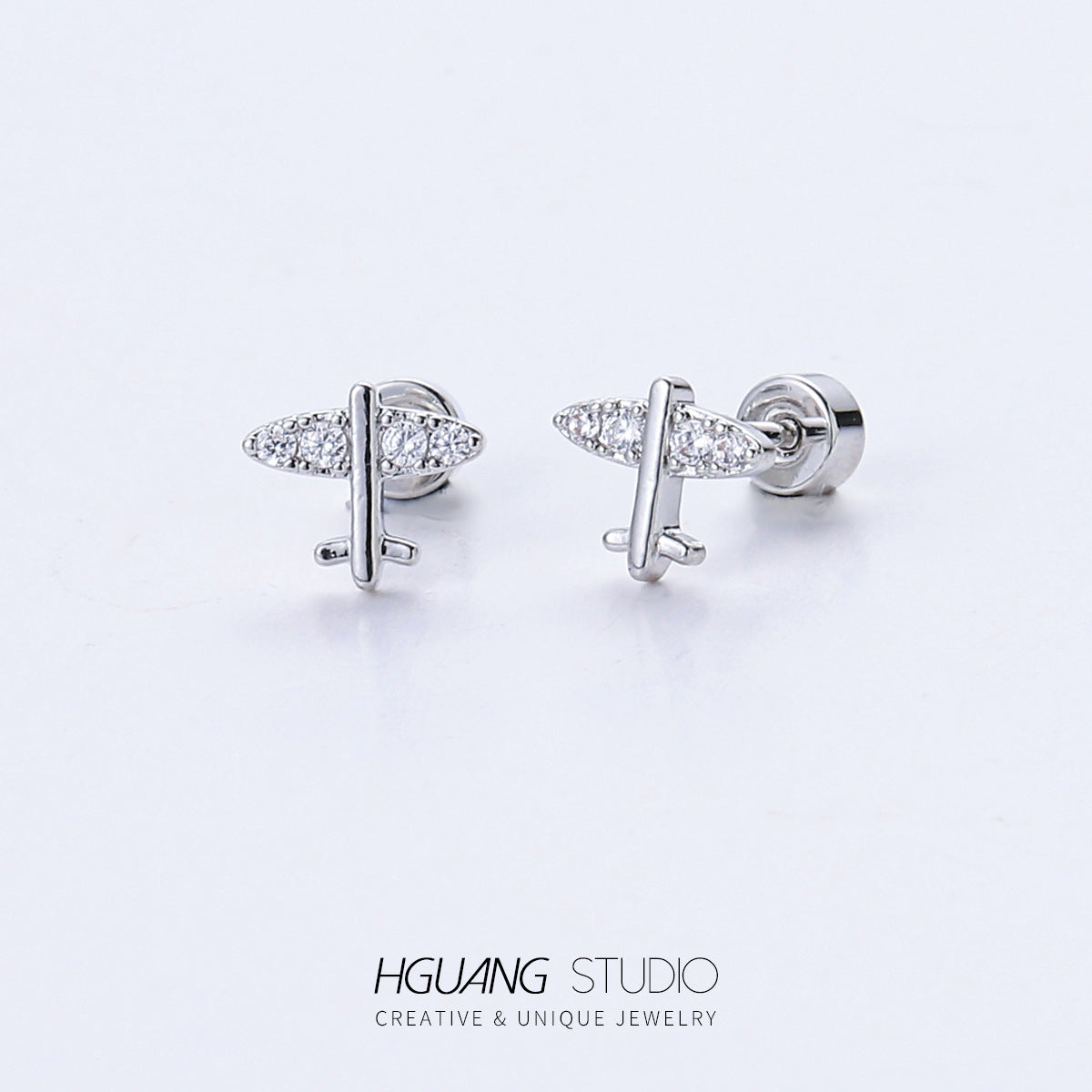 Titanium Steel Gold Ear Bone Castle Rings