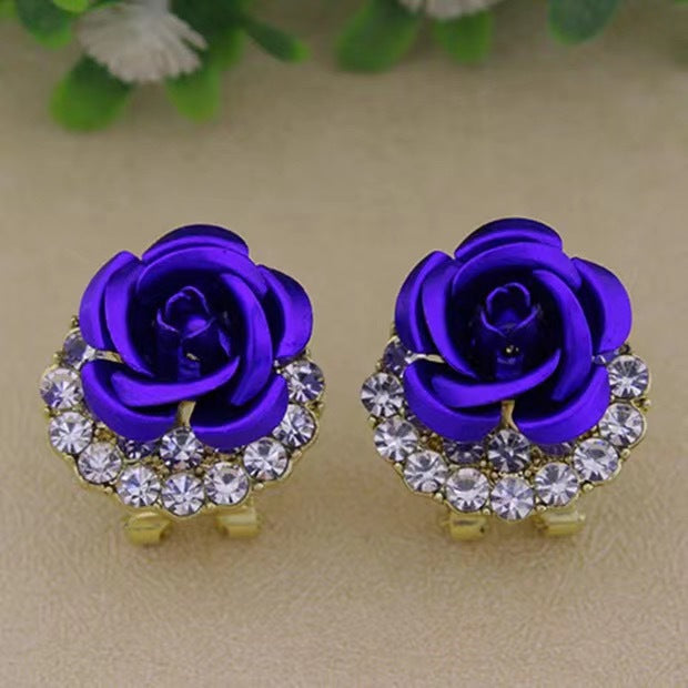 Women's Western Style Super Fairy High-grade Flash Earrings