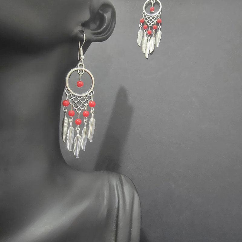 Ethnic Style Minority Scenic Spot Turquoise Earrings