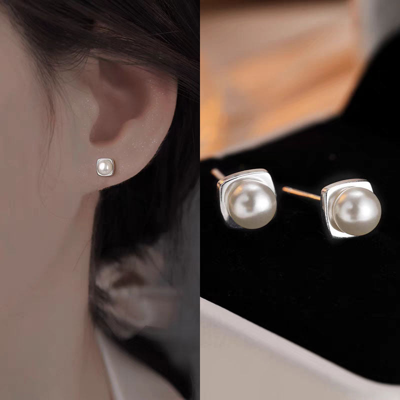 Women's Zircon Ear Bone Daily Commuter Sterling Earrings