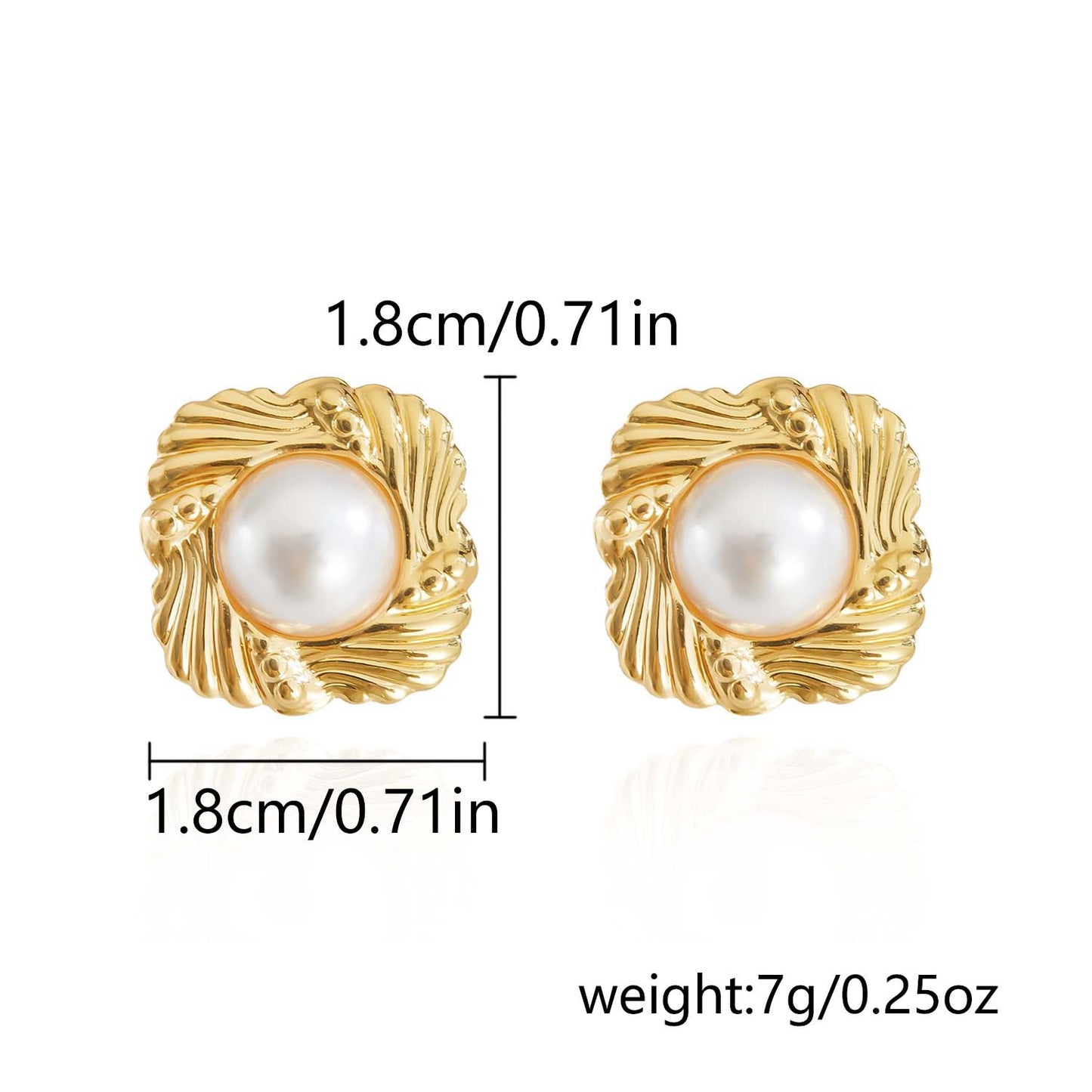 Women's French Flower For Fashion Graceful Geometric Earrings