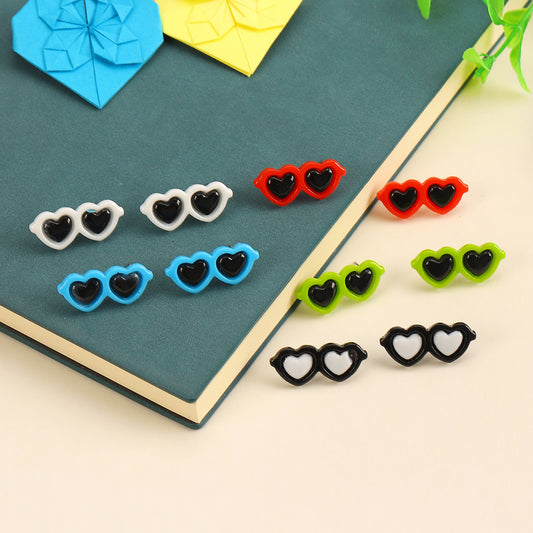 Creative Glasses Popular Fun Cute Eardrops Earrings