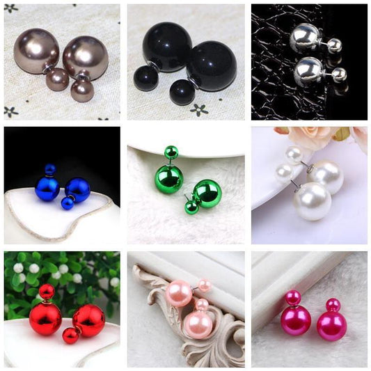 Korean Style Fashion Pearl Various Wearing Methods Graceful Earrings