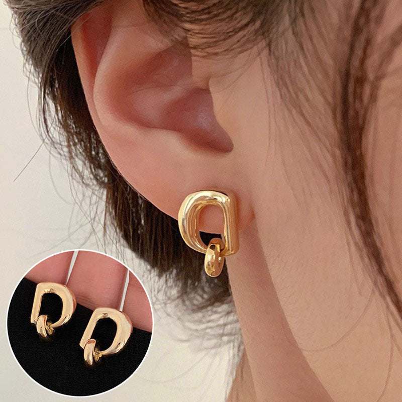 Women's Sweet Bow Tassel Ear Bone Clip Simple Fashionable Earrings