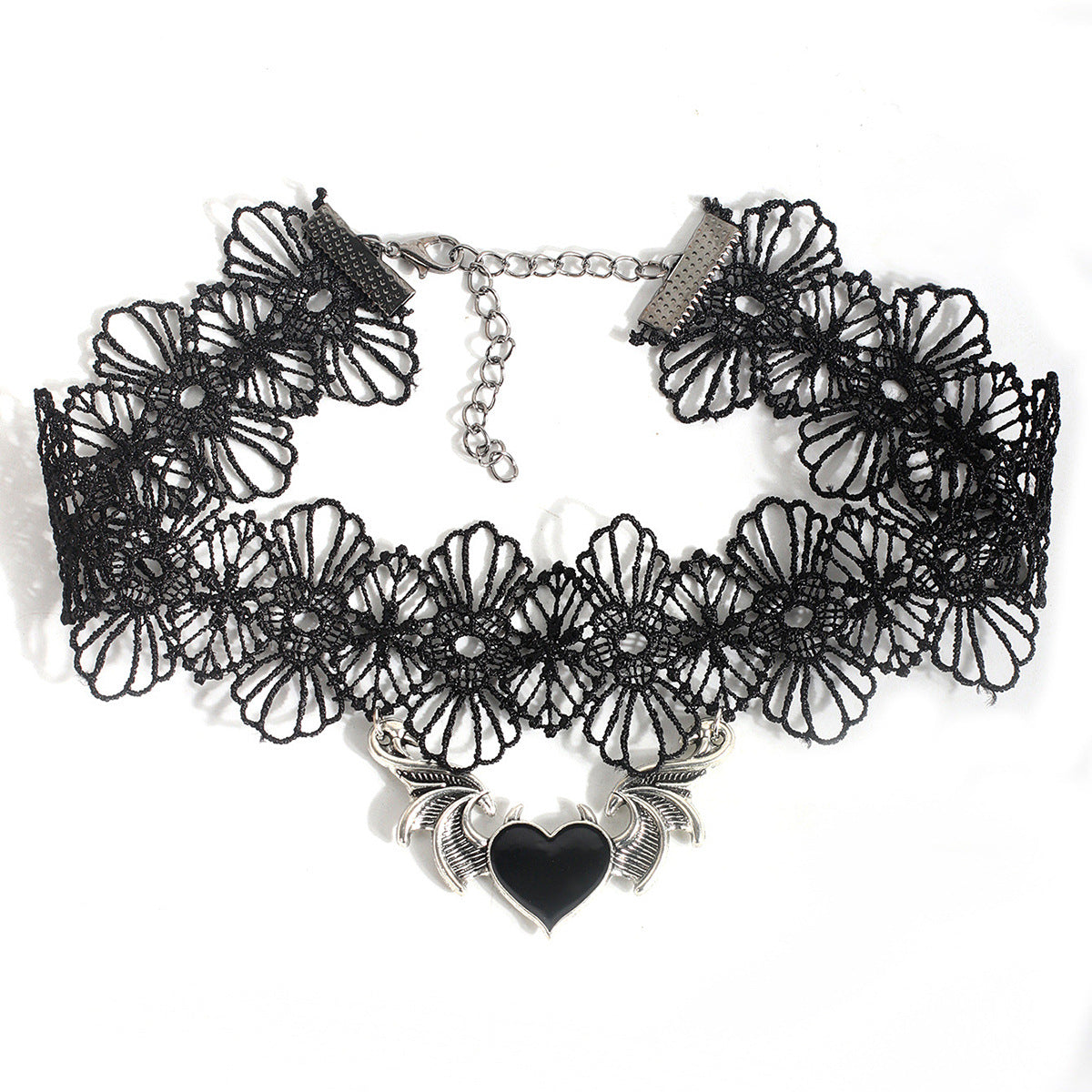 Accessories Halloween Tassel Lace Collar Gothic Necklaces