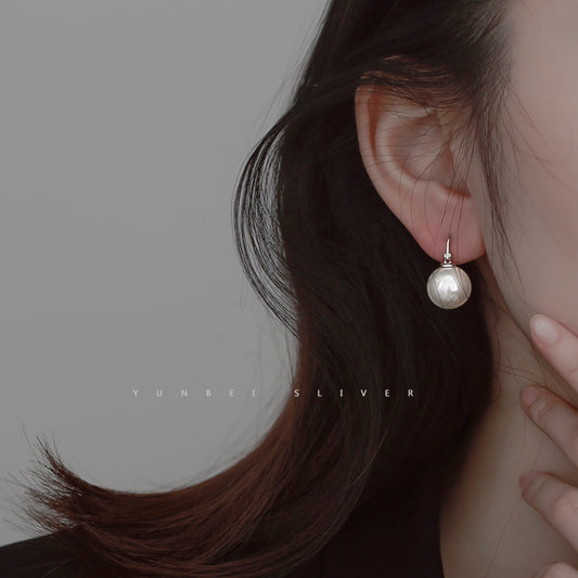 Korean Style Pearl Fashionable Elegant Ear Earrings