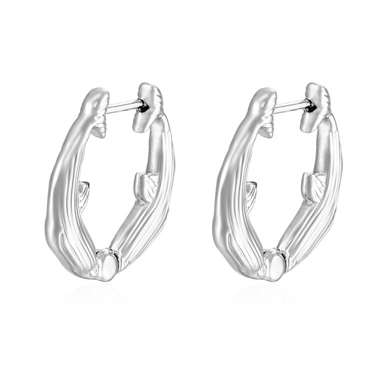 Women's For Titanium No Fading Ornament Versatile Earrings