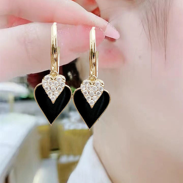 Women's Western Style Super Fairy High-grade Flash Earrings