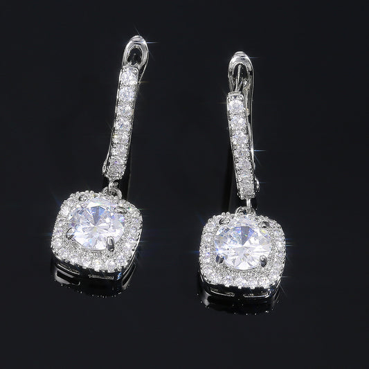 Women's Exquisite Micro Inlaid Zircon Ear Clip Rings