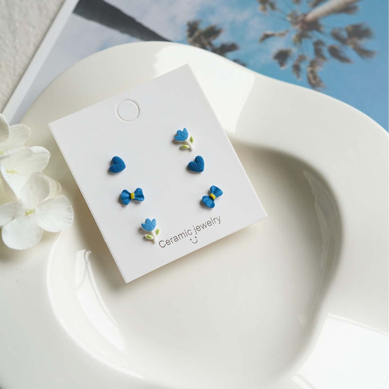 Sense Summer Does Not Fade Macaron Earrings