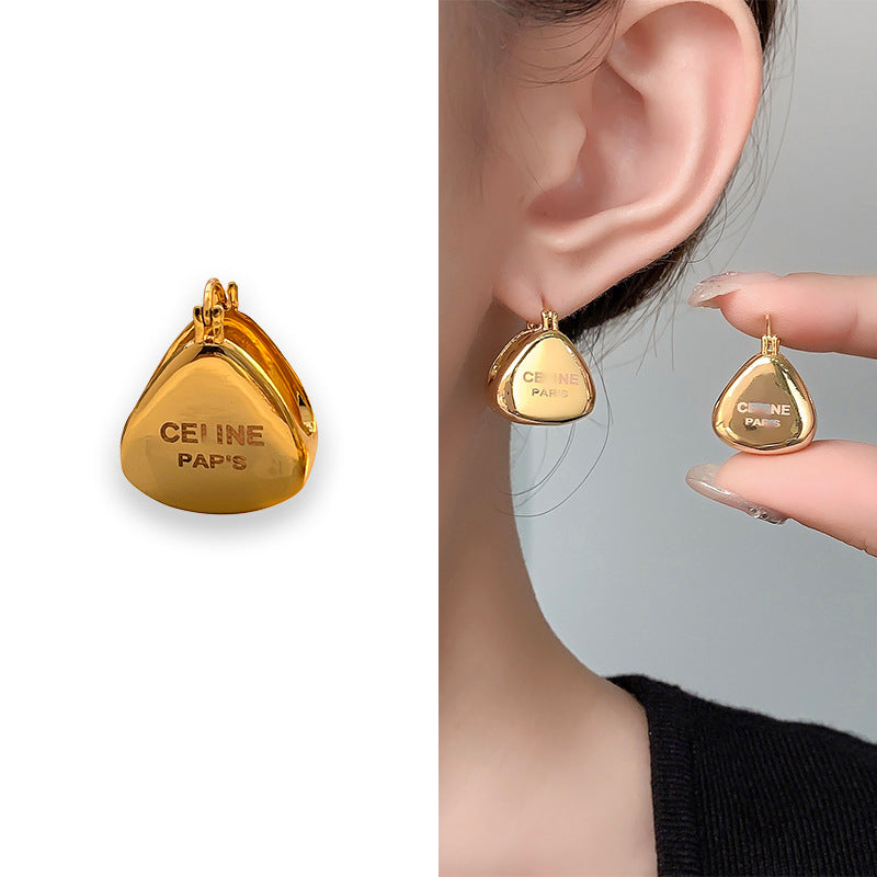 High-grade Copper Plated Real Gold Exquisite Earrings