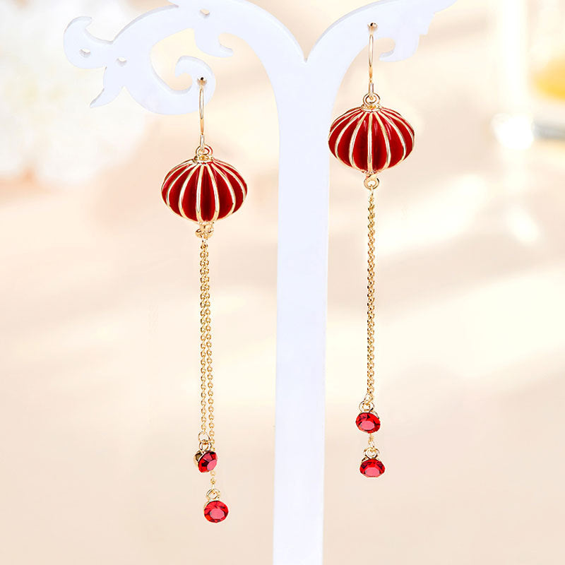 New Chinese Style Fashionable Elegant Album Earrings