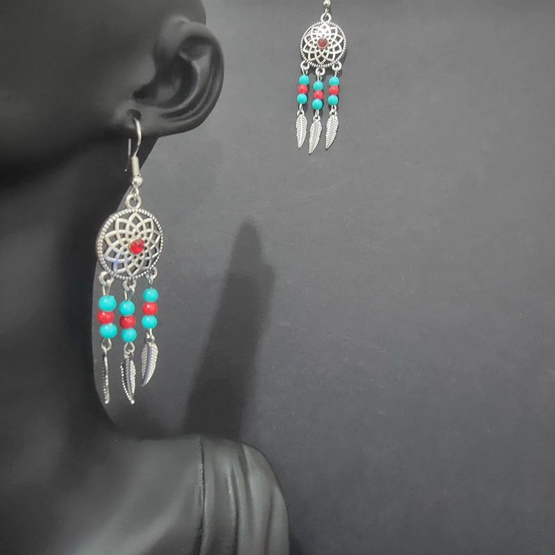 Ethnic Style Minority Scenic Spot Turquoise Earrings