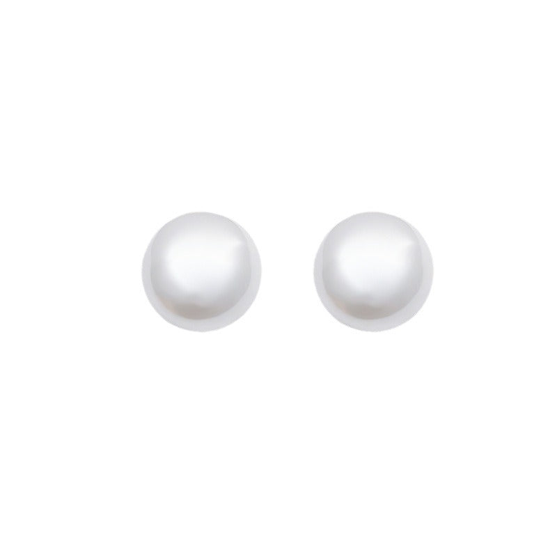 Women's Pearl Simple French Style Retro Elegant Earrings