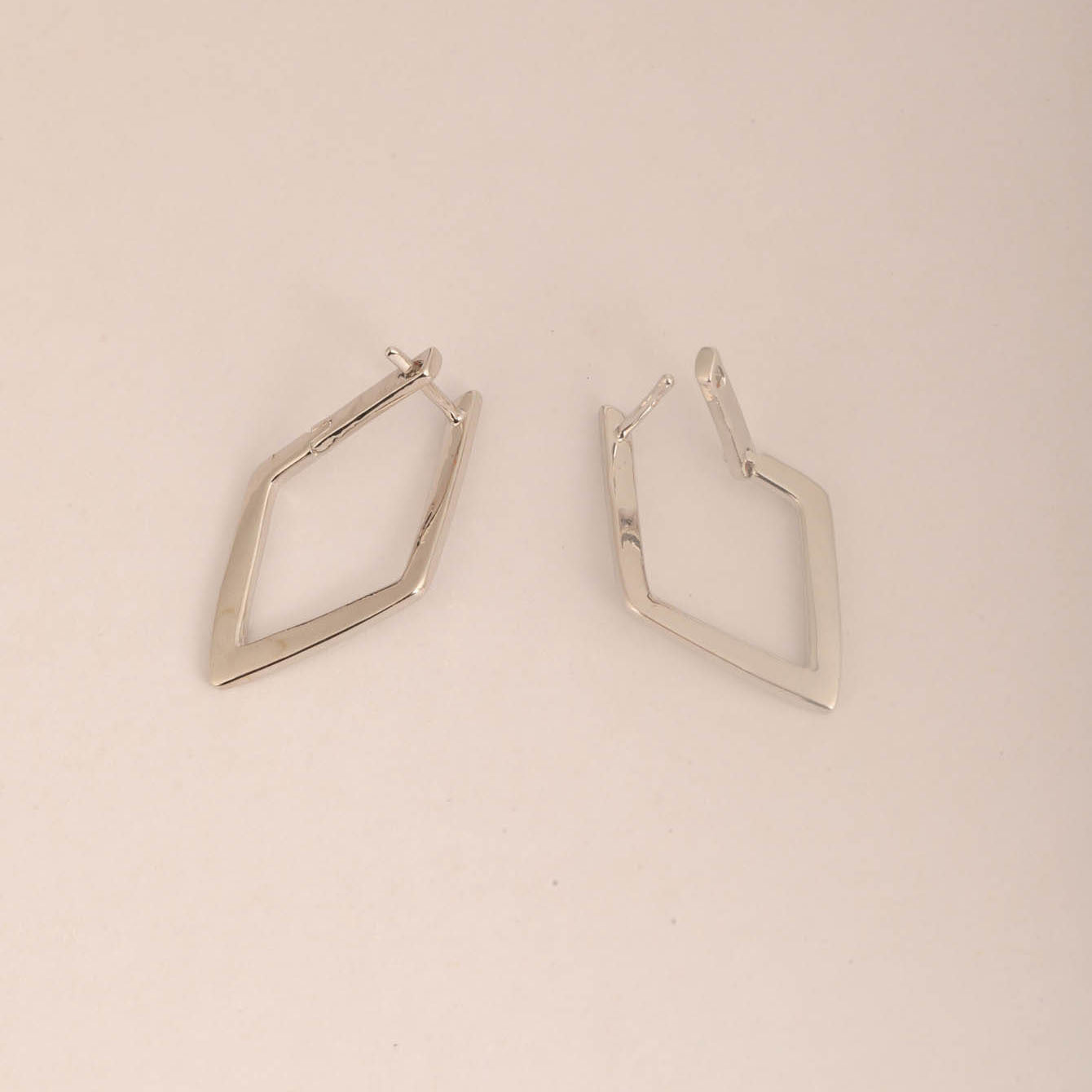 Square High-grade Trendy Simple Cold Style Earrings