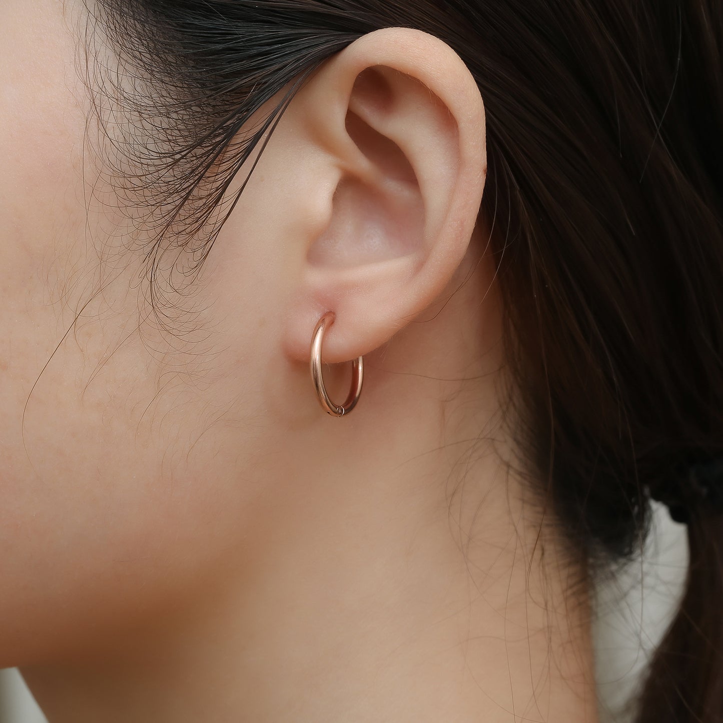 High-grade Stainless Steel Titanium Ear Clip Earrings