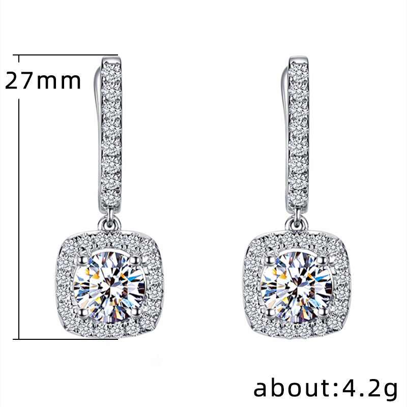 Women's Exquisite Micro Inlaid Zircon Ear Clip Rings