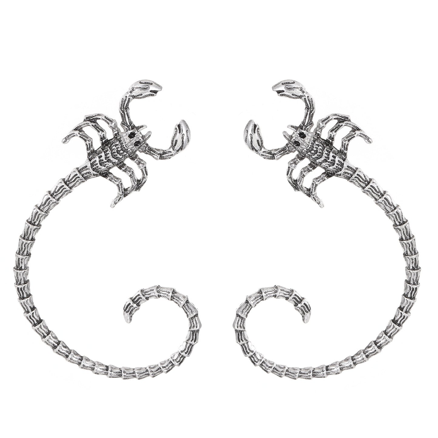 Scorpion Outline Sweet Cool Personality Animal Earrings