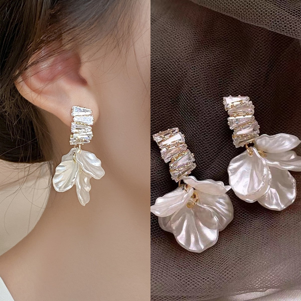 Elegant Tassel Casual Vacation Style Light Earrings