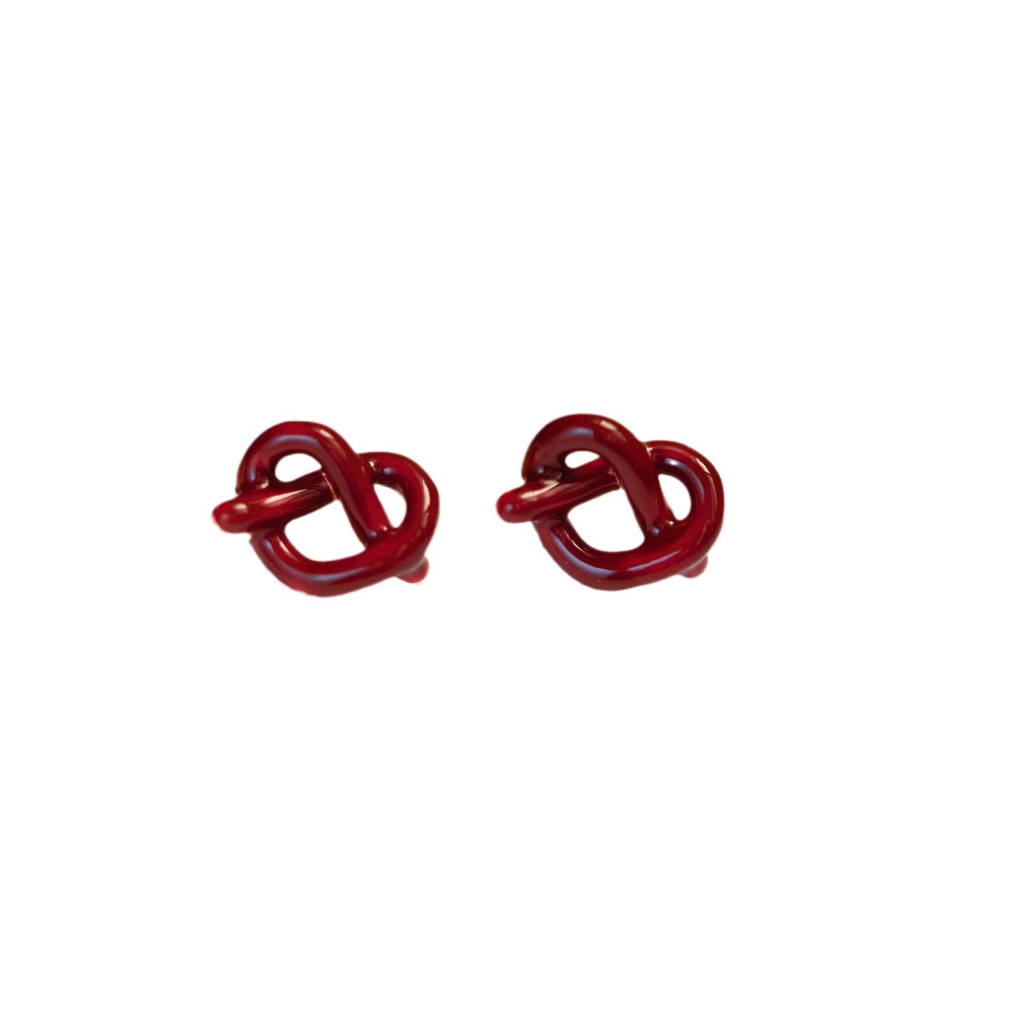 Love Sier Ear Clip Mosquito Coil Earrings