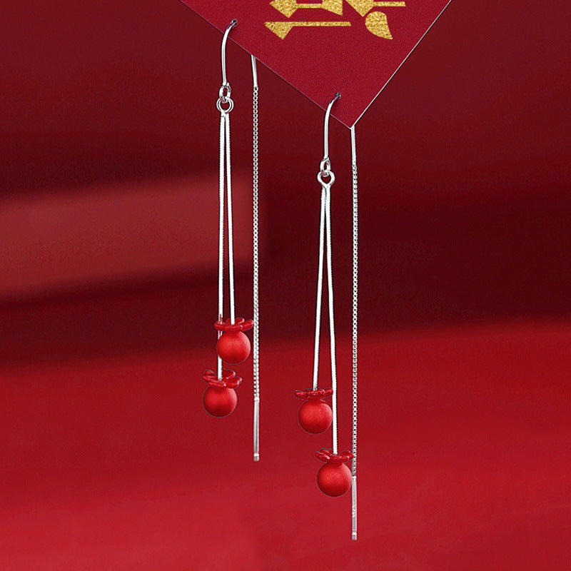 New Chinese Style Fashionable Elegant Album Earrings