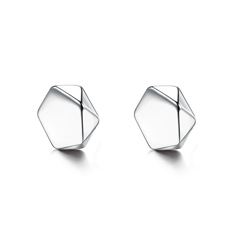 Simple Geometric Polygon Hip Hop Avant-garde Rings