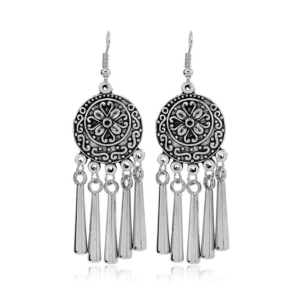 Women's Retro Artistic Classical Dignified Ear Hook Earrings