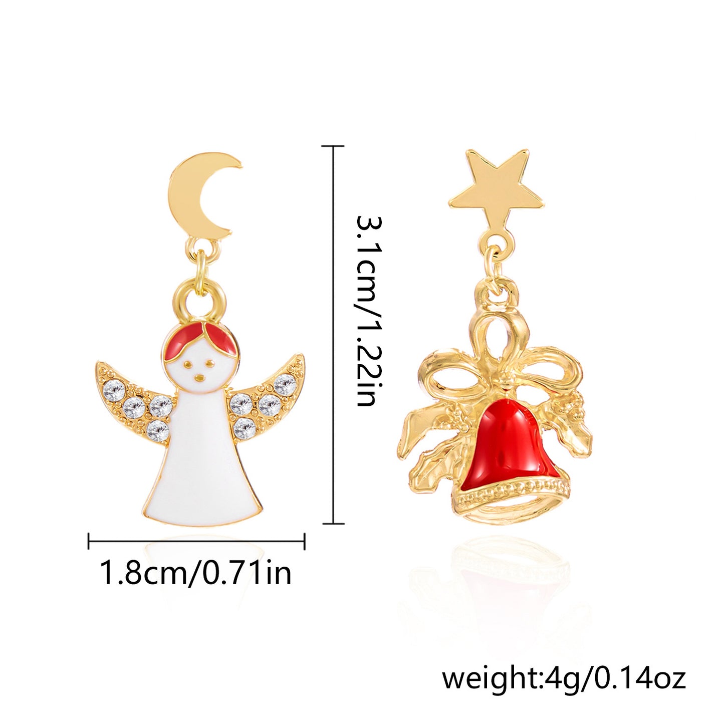 Christmas High-grade Tree Bow Garland Bell Rings