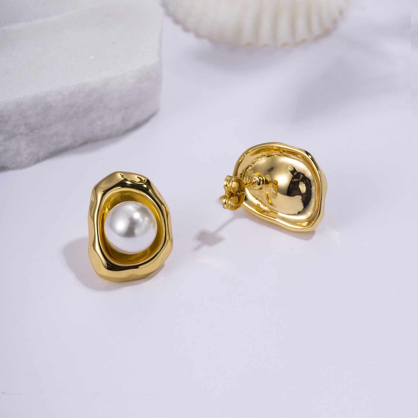 Women's Korean Style Zircon Chinese Niche High Earrings