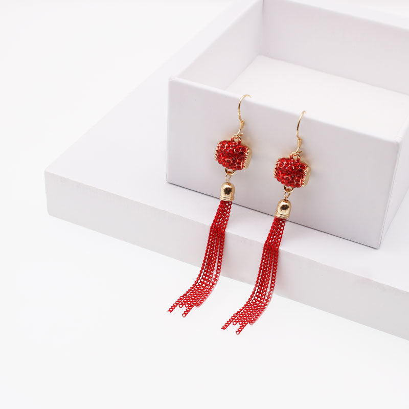 New Chinese Style Fashionable Elegant Album Earrings