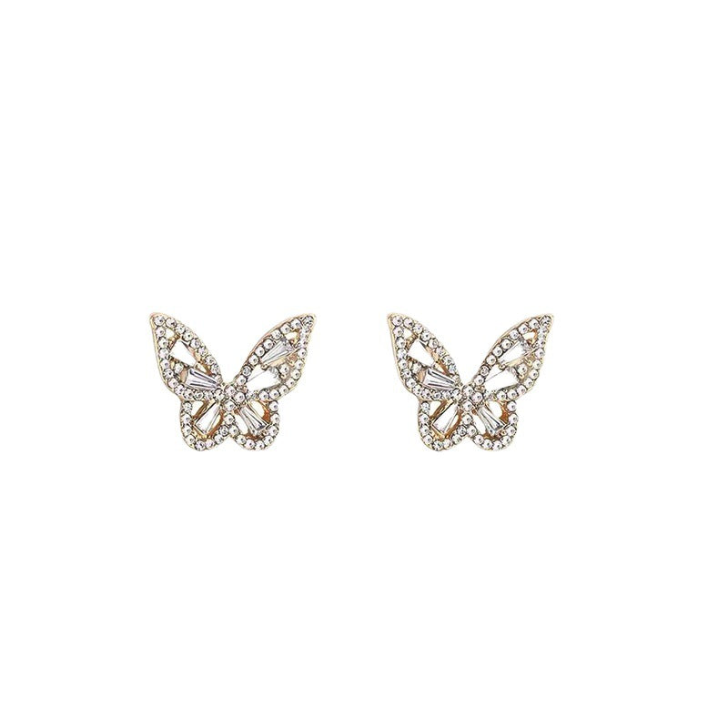 French Simplicity Style Fashion Female Sier Earrings