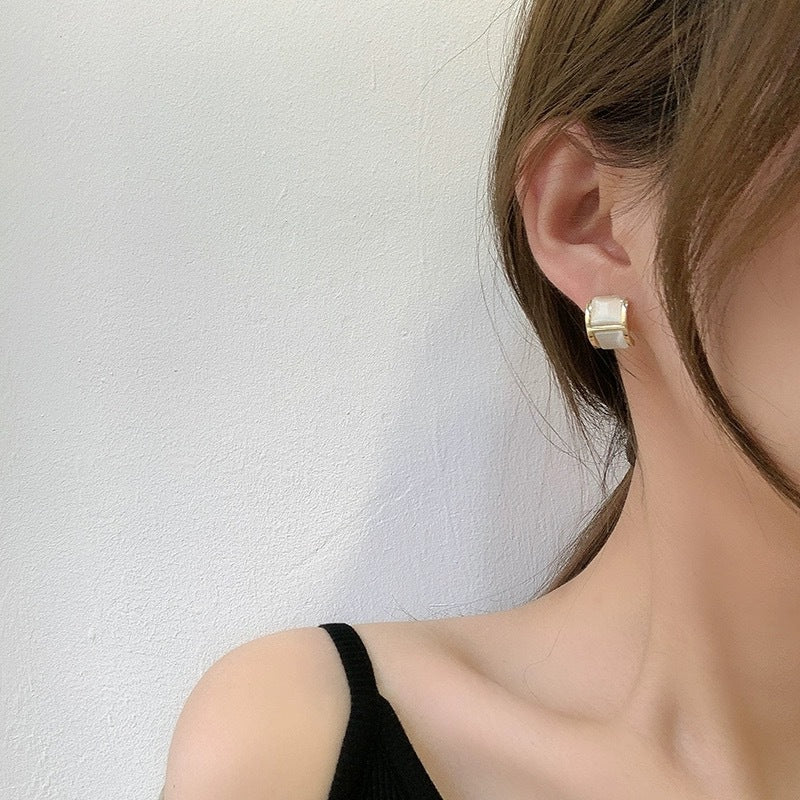 Female Niche Unique Design Light Luxury Earrings