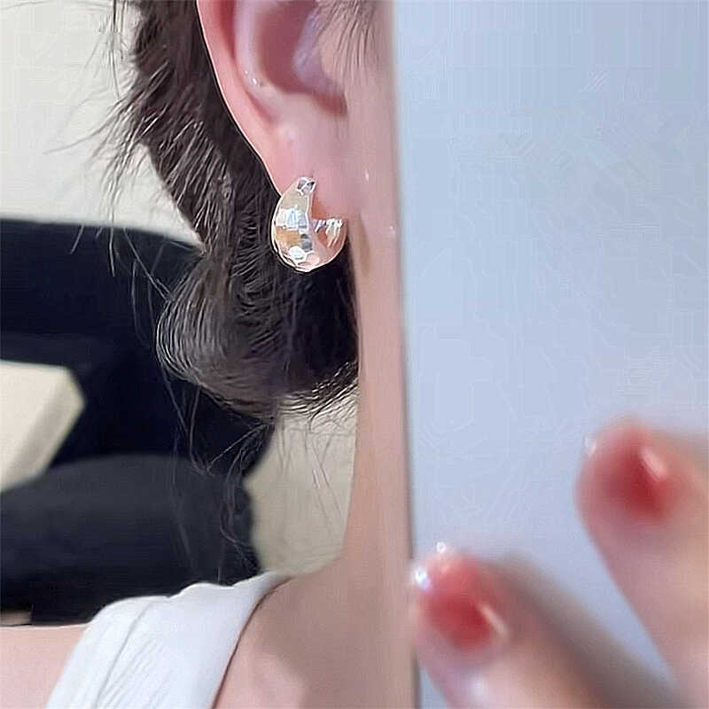 Sparkling Sier Ear Clip Shiny Ball Earrings