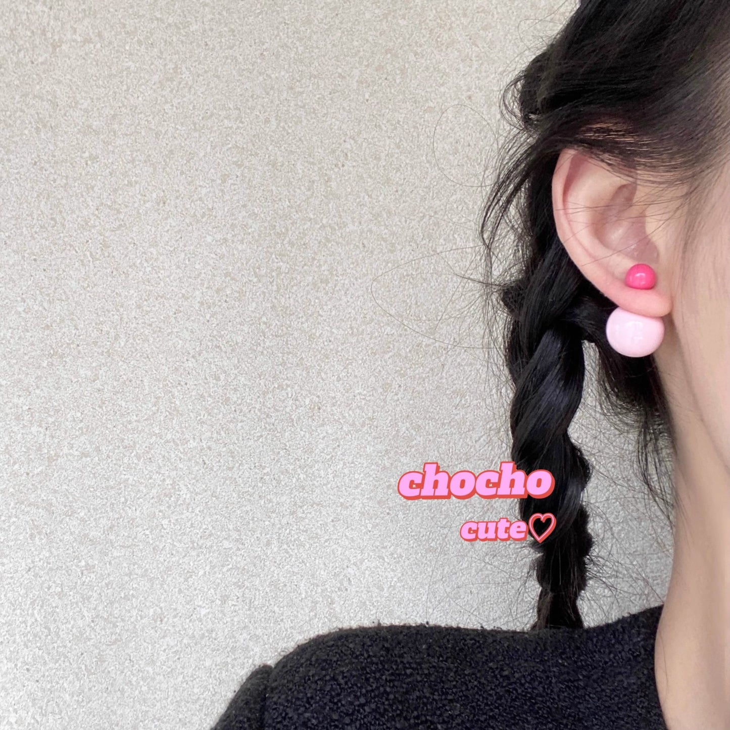 Design Cute Candy Color Matching Auricular Earrings