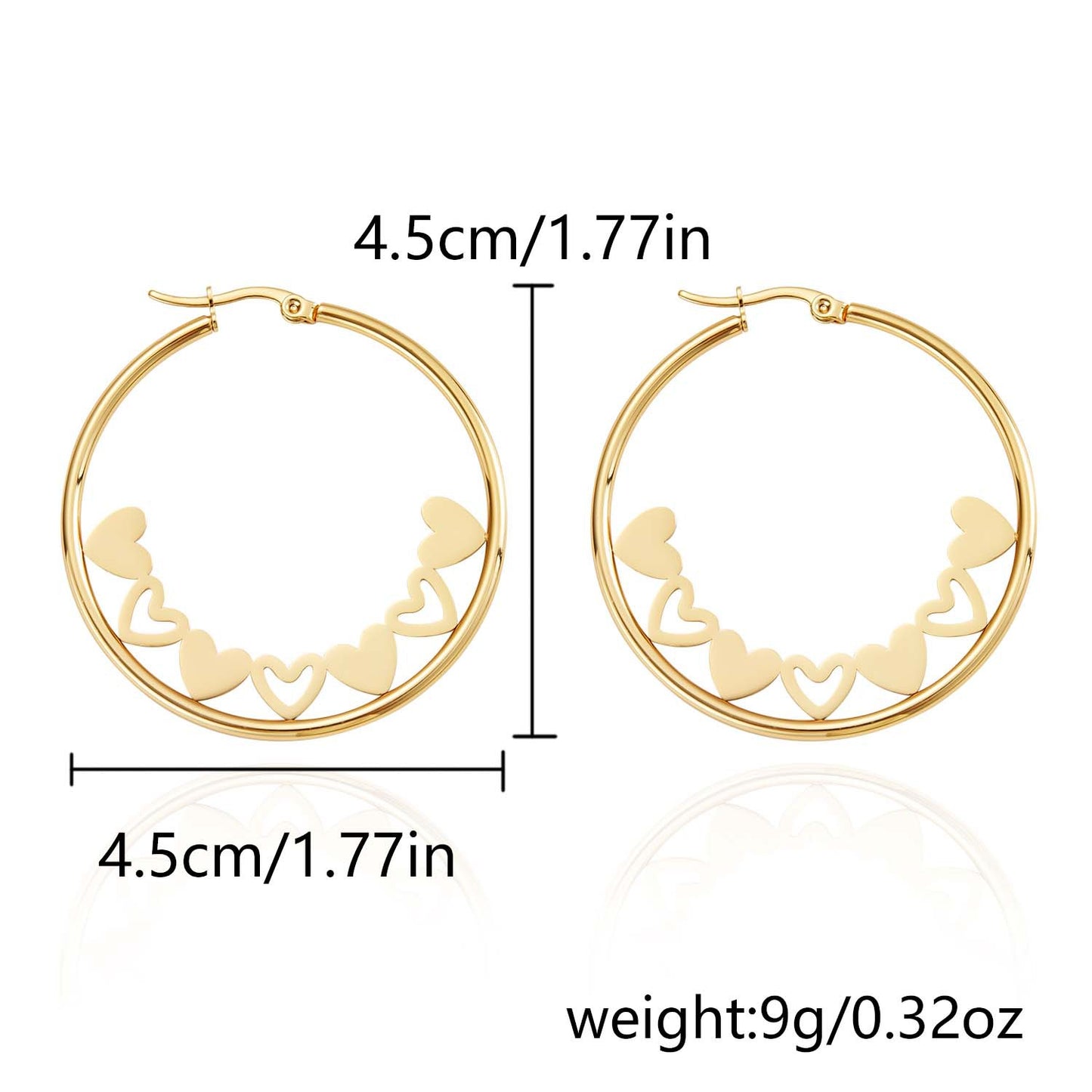 Women's French Flower For Fashion Graceful Geometric Earrings