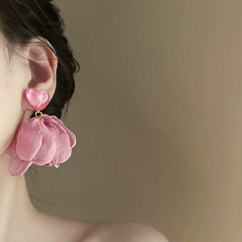 Colorful Exaggerated To Make Round Face Mosquito Coil Earrings