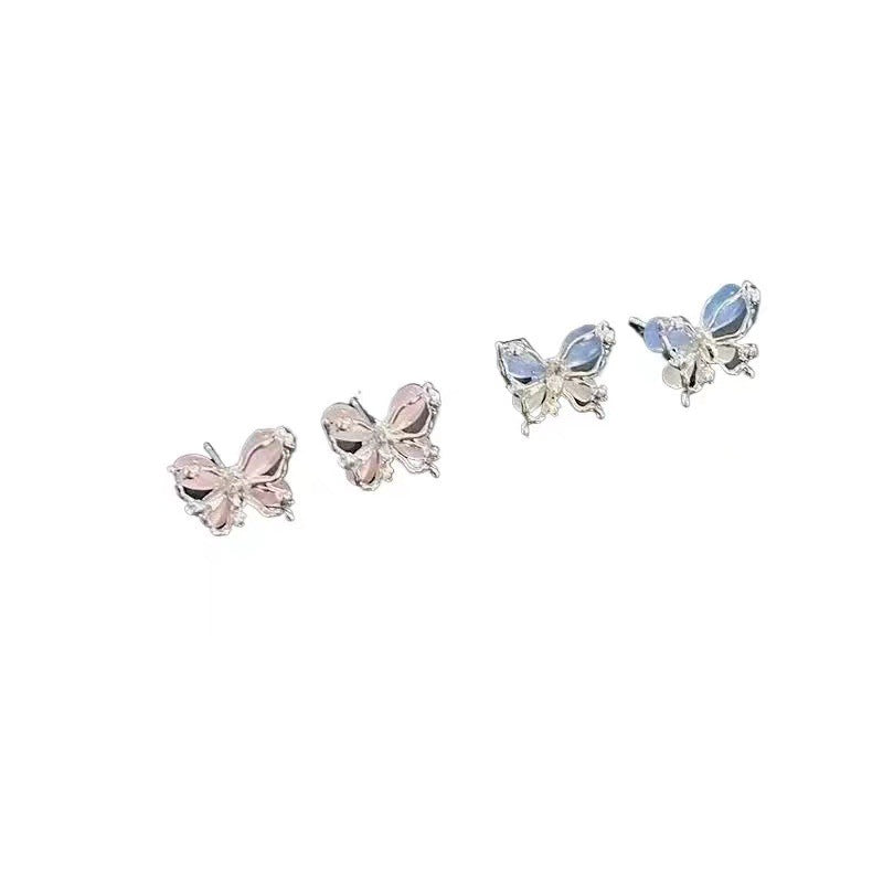 Light Luxury Autumn Butterfly Niche High-grade Earrings