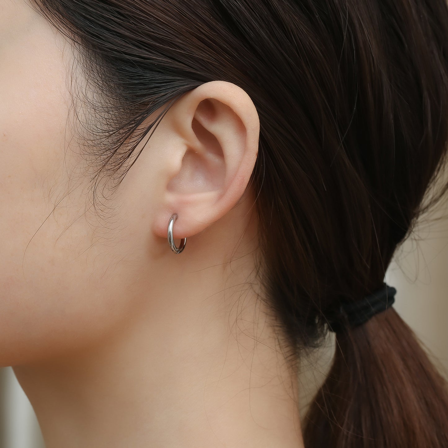 High-grade Stainless Steel Titanium Ear Clip Earrings