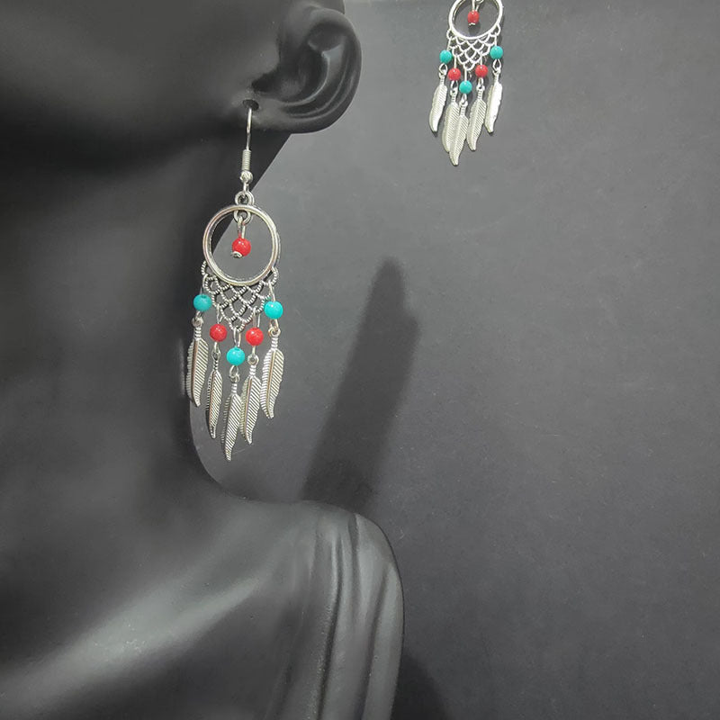 Ethnic Style Minority Scenic Spot Turquoise Earrings