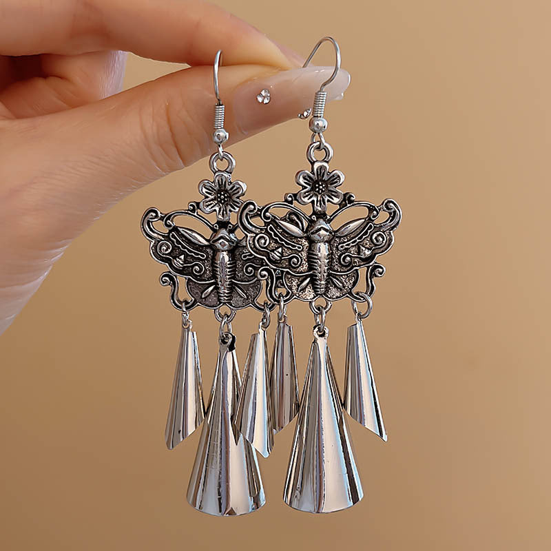 Women's Bohemian Tassel High-grade Chinese Style Earrings