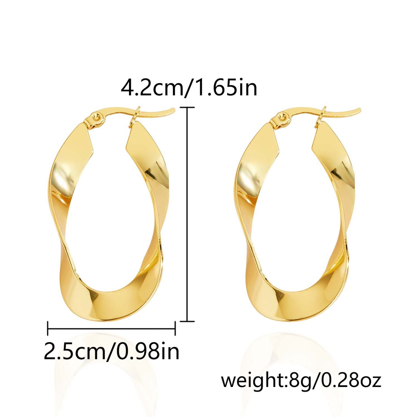 Women's French Flower For Fashion Graceful Geometric Earrings