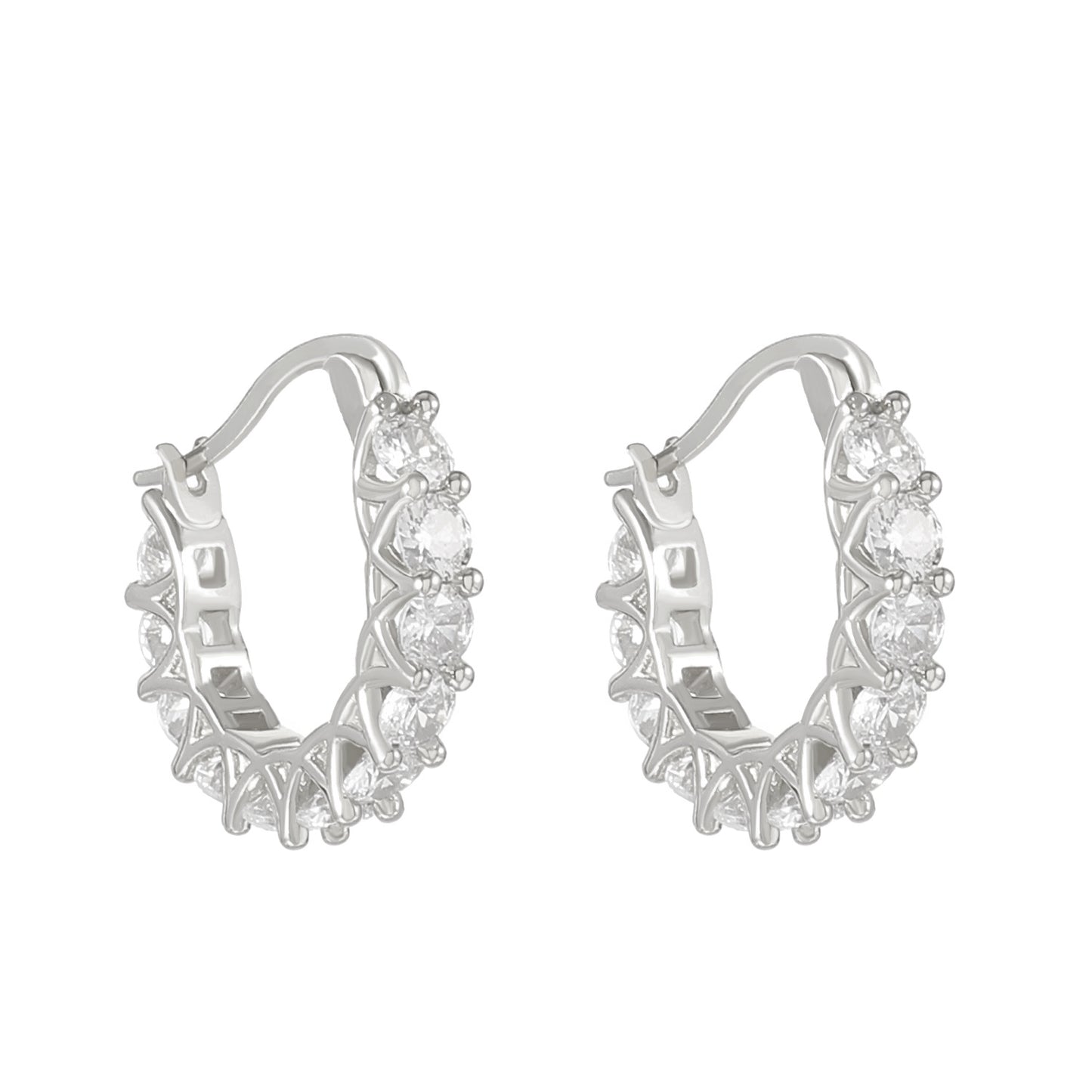 Zircon Ear Female French Entry Lux Earrings