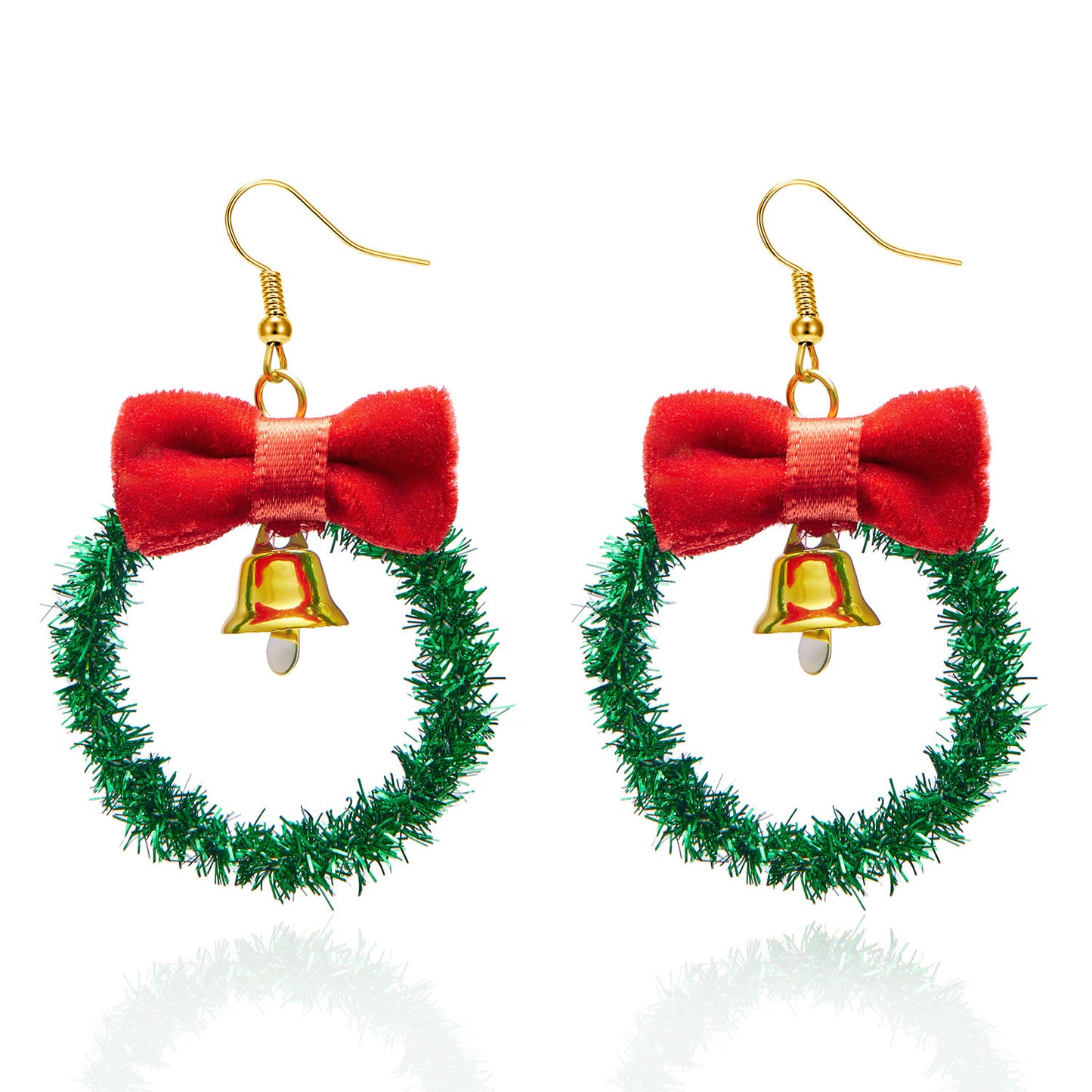 Christmas High-grade Tree Bow Garland Bell Rings