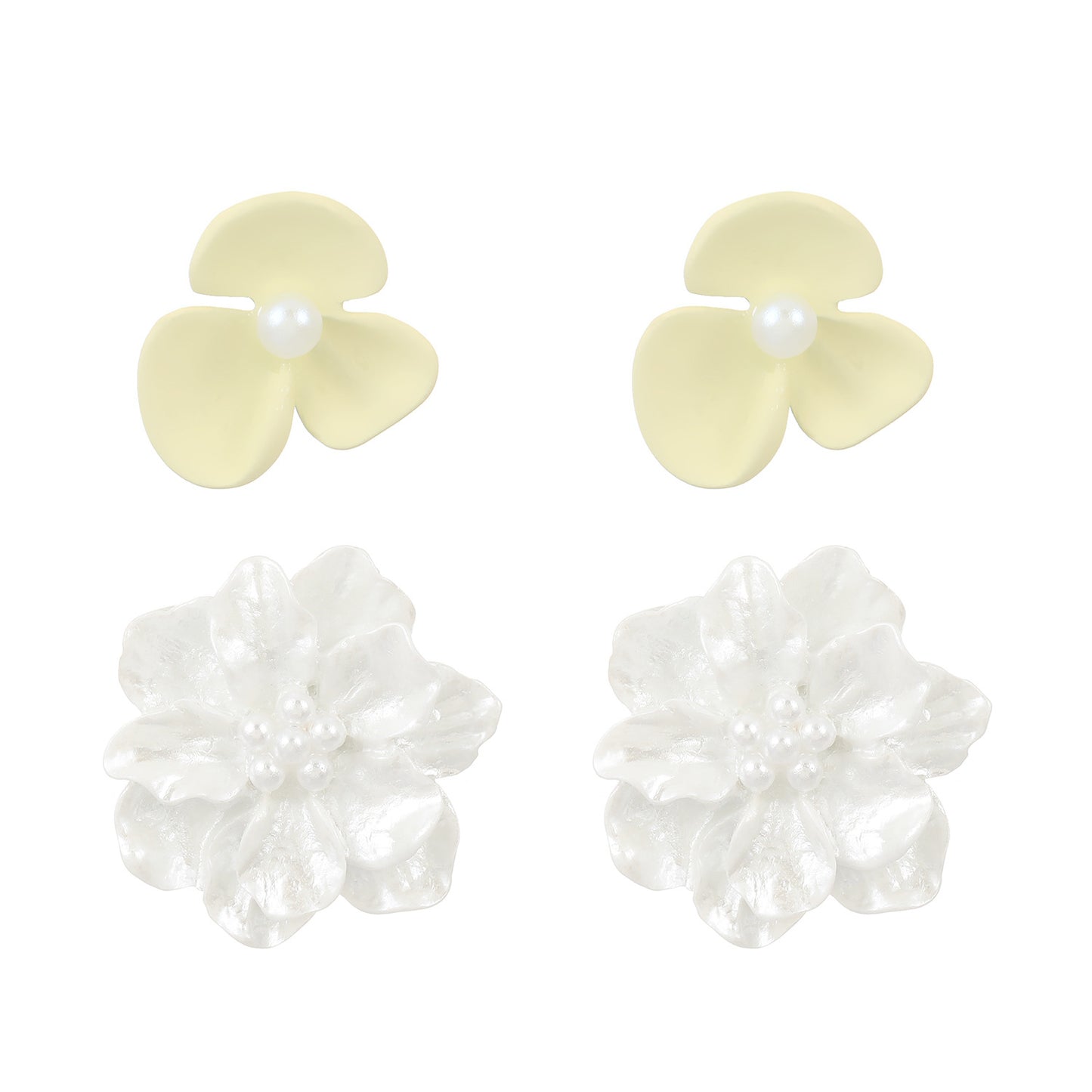 Early Spring Flower Ear Trendy Design Temperamental Earrings