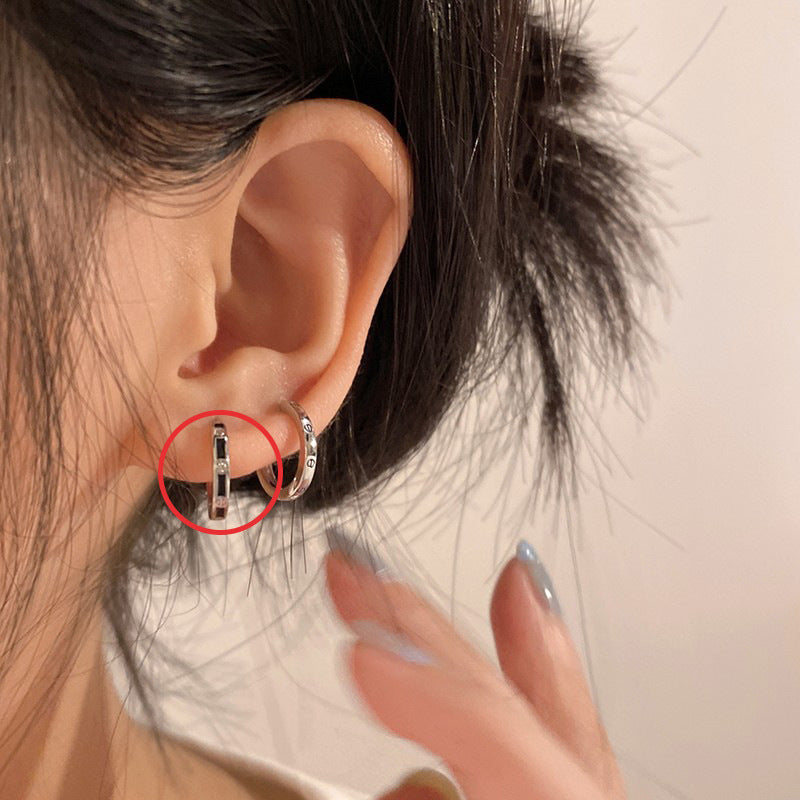 Women's & Men's Before Sleep Ear Suit Niche Design Earrings