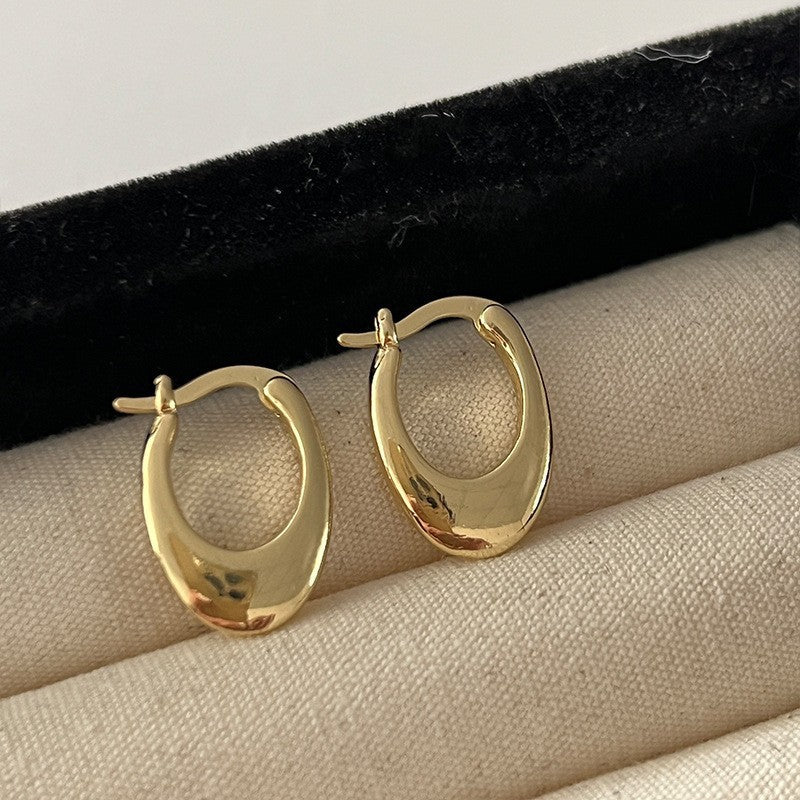 Retro Style Elegant Female Niche High-grade Earrings