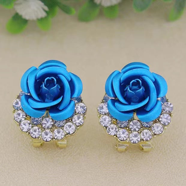 Women's Western Style Super Fairy High-grade Flash Earrings