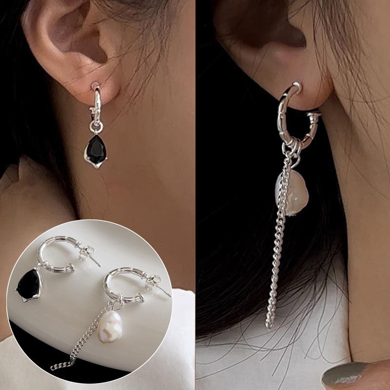 Women's Sweet Bow Tassel Ear Bone Clip Simple Fashionable Earrings